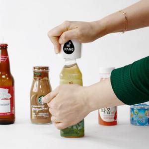 연예인물병 물병뚜껑펀치 하이팡 (2개 구매시 +빨대)