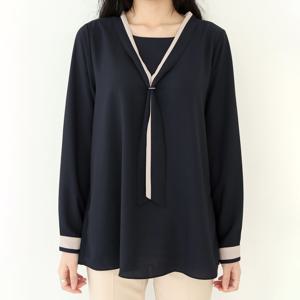 여성의류 포멀루즈핏블라우스 DBC762M102 빅사이즈