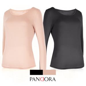 [판도라by비비안] 소프트 슬림핏 여성 내의 상의 lg1550
