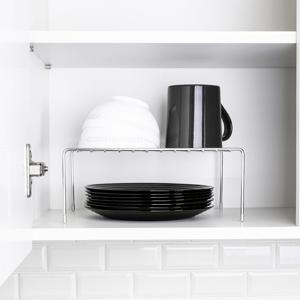 싱크대 주방선반 1단 중형 상부장 수납 접시 그릇 컵 스텐 정리대