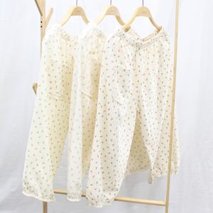 여성 도트열매 면8부 레이스 속바지EM3031] 면100% 속바지,파자마,잠옷바지,엄마잠옷,할머니속바지