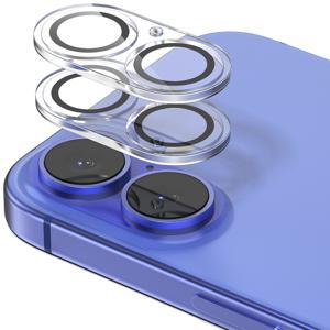 2매 아이폰16 프로 플러스 프로맥스 빛번짐 방지 후면 카메라 강화유리 보호필름