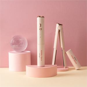 비비드터치 베이비핑크 무선 고데기 미니 휴대용 앞머리 판고데기 충전식