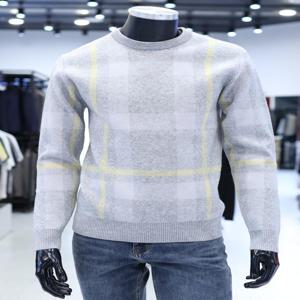 STCO 세이브존04 WARM 체크 라운드니트 2KT24307 (18028504)