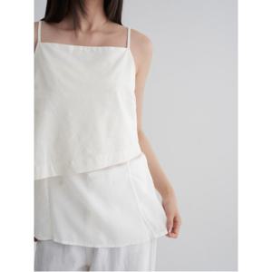 시어 이너 레이어드 탑  아이보리