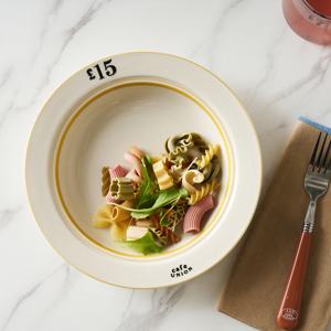 카페유니온 파스타접시 D23 옐로