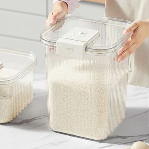 쌀벌레방지 방습 신선 밀폐보관 날짜표시 쌀통 10kg 쌀보관 쌀수납 컴팩트쌀통 잡곡통 쌀독