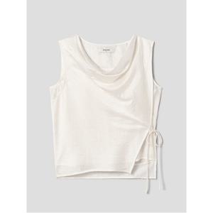 레이어드 카울넥 블라우스 - 아이보리 (165865CQ20)