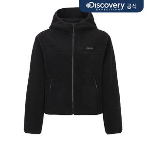 여성 테크플리스 후드 자켓 (BLACK)  DWSS72056-BKS