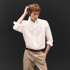 헤지스 [25FW] 남성 옥스포드 캐주얼 셔츠 HZSH5F201WT