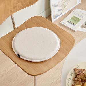 마이호텔 원형 식탁방석 아이보리 D35