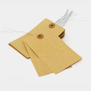 크라프트 태그 가격표 1묶음 무지 철끈 포함 마크 가격텍 종이텍 꼬리표