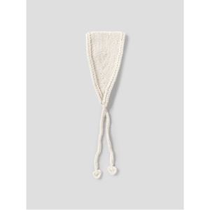 니트 귀마개 - 아이보리 (195X96WY40)