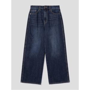 커브드 와이드 기모데님  네이비 (355X21LPDR)