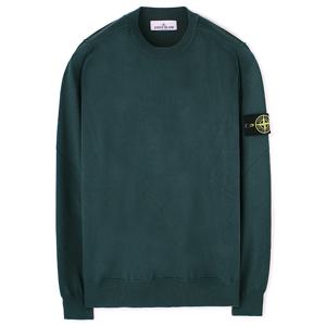 [명품] 23SS 스톤 와펜 시보리 면 니트 다크그린 1015540B2 V0053