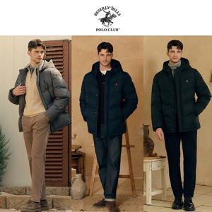 [하프클럽] 비버리힐즈폴로클럽 25FW 카치온 윈터 패딩 재킷 1종, 남성