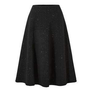 스팽글 플레어 니트 융털 롱 밴딩 스커트 (TX4SK013L0)