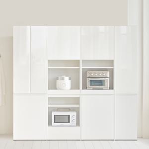 [아이엔지홈] 블랑 2000 주방수납장 8종 키큰장 다용도 수납장 광파오븐수납 BLANC