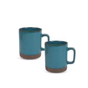 미소 비취 발수머그 2P 소 / 머그컵세트 / 커피잔