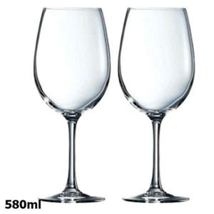 에이치플러스몰 유리 와인잔 580ml 2P 1세트 유리잔 술잔 와인유리잔 와인잔세트