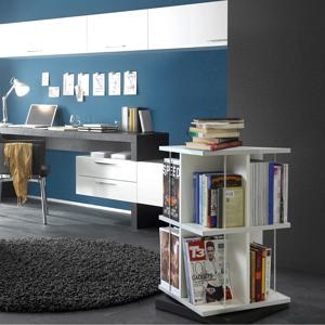 VONI 2단 인테리어 회전책장 착불