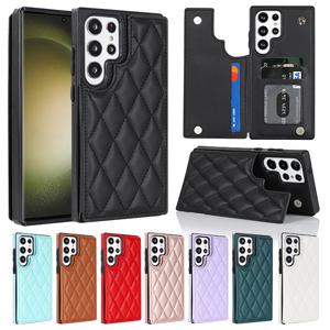 갤럭시S25 24 23 22 21 20플러스 울트라 퀄팅카드수납가죽케이스