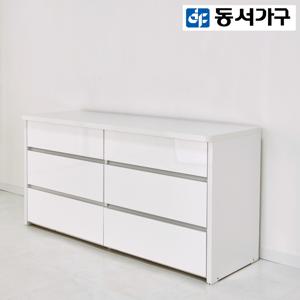로피엘 1500 3단 와이드 하이그로시 서랍장 DF924355