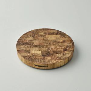 [최초가 59,000원]엔드그레인 원목도마 원형