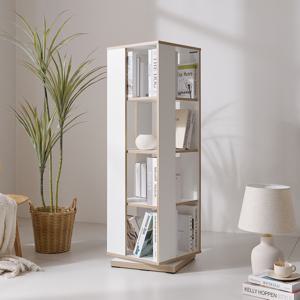 VONI 자작엣지 슬림 회전책장 4단 착불