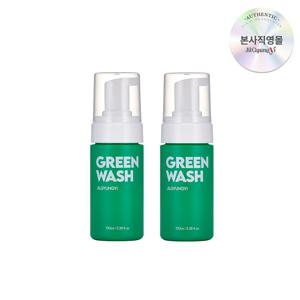퍼퓸 여성청결제 그린모스 워시폼 100ml*2 | 비 내린 이끼향