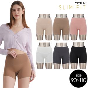 [방송히트] 슬림핏 16차 빅사이즈 복부커버 보정 드로즈 네모팬티 6종(90~110)