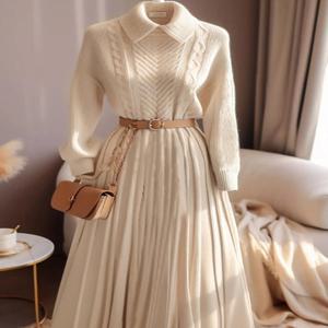 자체제작 겨울원피스 플루마원피스