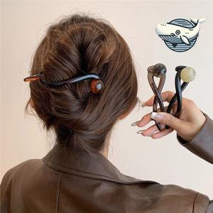 세련된 클립핀 헤어 스타일링 악세사리 빅사이즈집게핀 여름머리핀 빅리본핀 집게핀