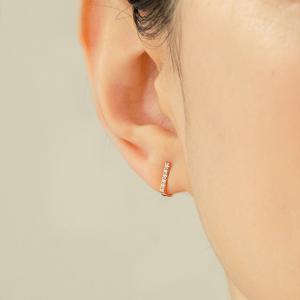 [14K GOLD] J drop RING