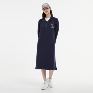 [LAP] 쭈리 로고 반집업 원피스 AN3WO870_DG