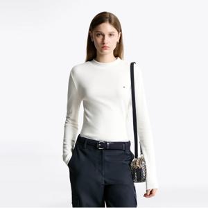 타미힐피거 슬림 모크넥 롱 슬리브 (T22F7TTO052WT1YA8)