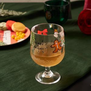 메리브라이트 크리스마스 아크릴 미니 고블렛컵 260ML