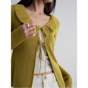 프릴 카디건  올리브 그린 (16595AAY2J)