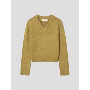 브이넥 풀오버  올리브 그린 (325X51LYFJ)