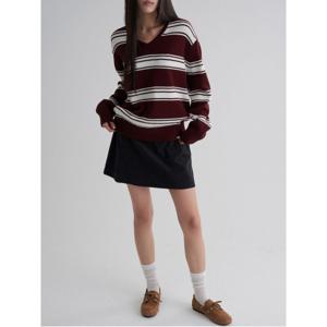 벨티드 코듀로이 미니 스커트  네이비 (355X27LY3R)