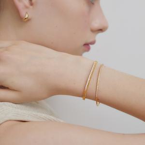 Cubic Slim Bracelet