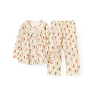 오르시떼 여아동 G131 해피엘프 긴소매 파자마 세트