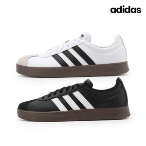 남녀공용 VL 코트 베이스 삼바 가젤 스타일 스니커즈 화이트 블랙 택일