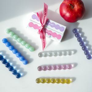 [무케] 메종다르_스파클링 스푼홀더 홈파티용 (7 colors) 고급내열유리 무드용 테이블데코 선물포장