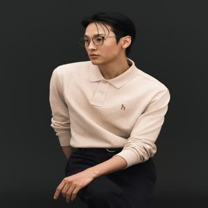 남성 [[25FW]] HZTS5D431I1 [시즌오프][아이코닉] 라이트베이지 긴팔 피케 폴로 셔츠