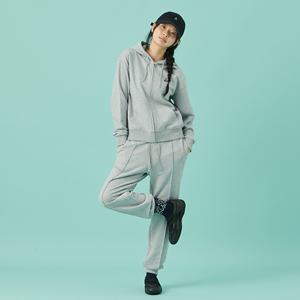 여성 스웻 조거 팬츠 멜란지그레이 MQ322PPT91