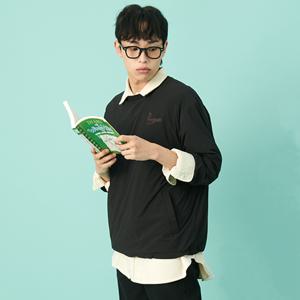 공식] 남녀공용 에센셜 우븐 피스테 블랙 MQ423PTLO3