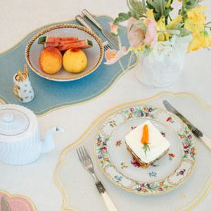 [무케] 메종다르_그레이스 테이블매트 홈파티용 골드 (6 colors) 폴리방수코팅 결혼선물추천 선물포장