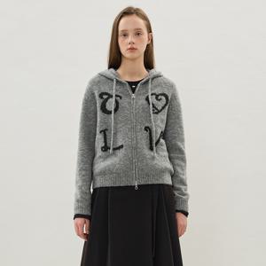 [정가189,000]레터링 포인트 후드 집업 가디건 OK5WDA820