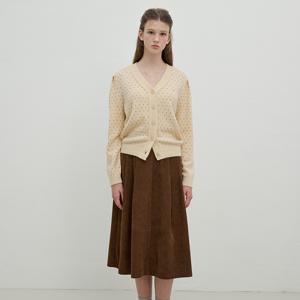 [정가189,000]코듀로이 플레어 스커트 OW5WSA190